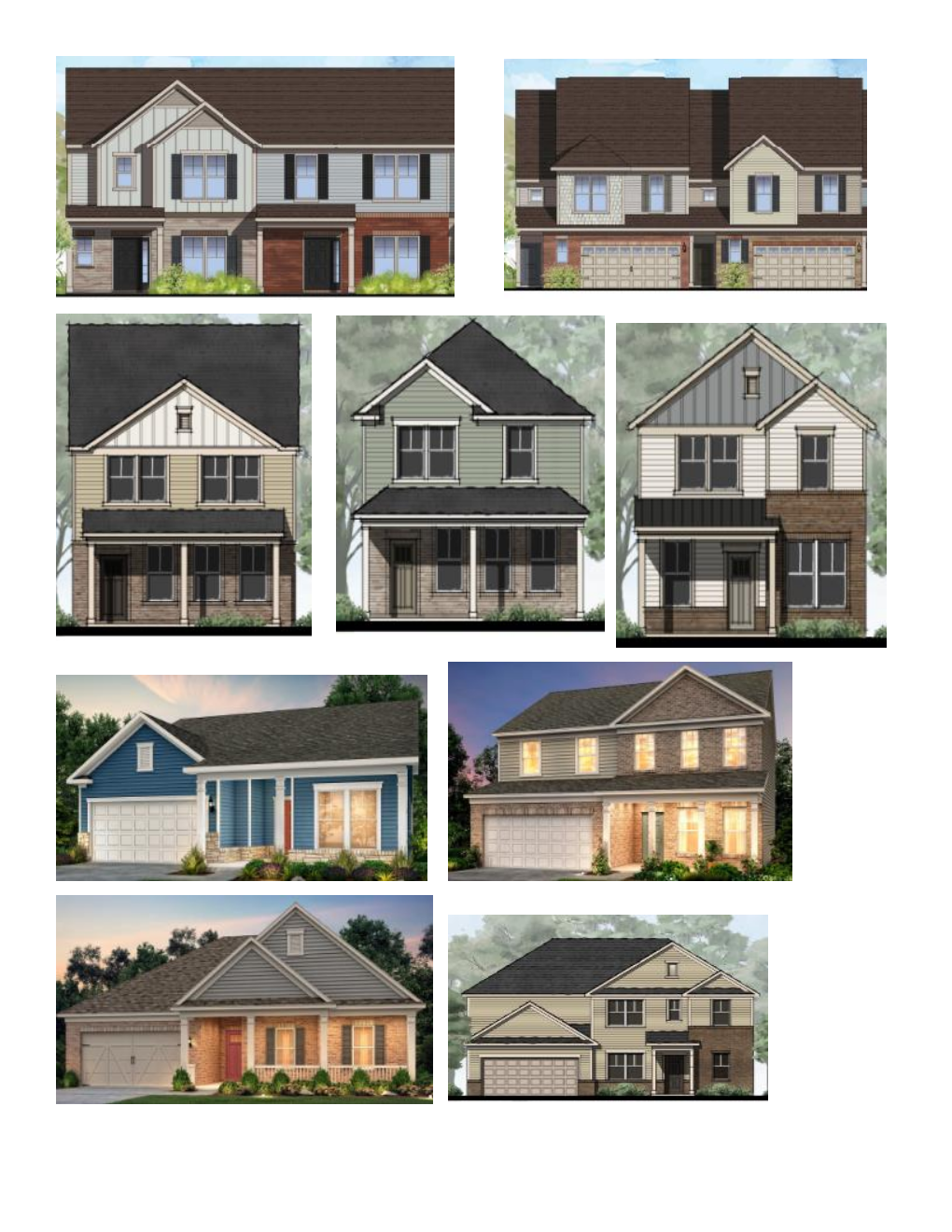 Riverstone Elevations