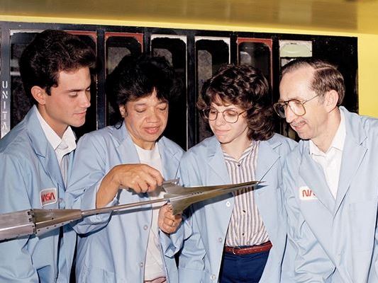 Dr. Darden with other scientists