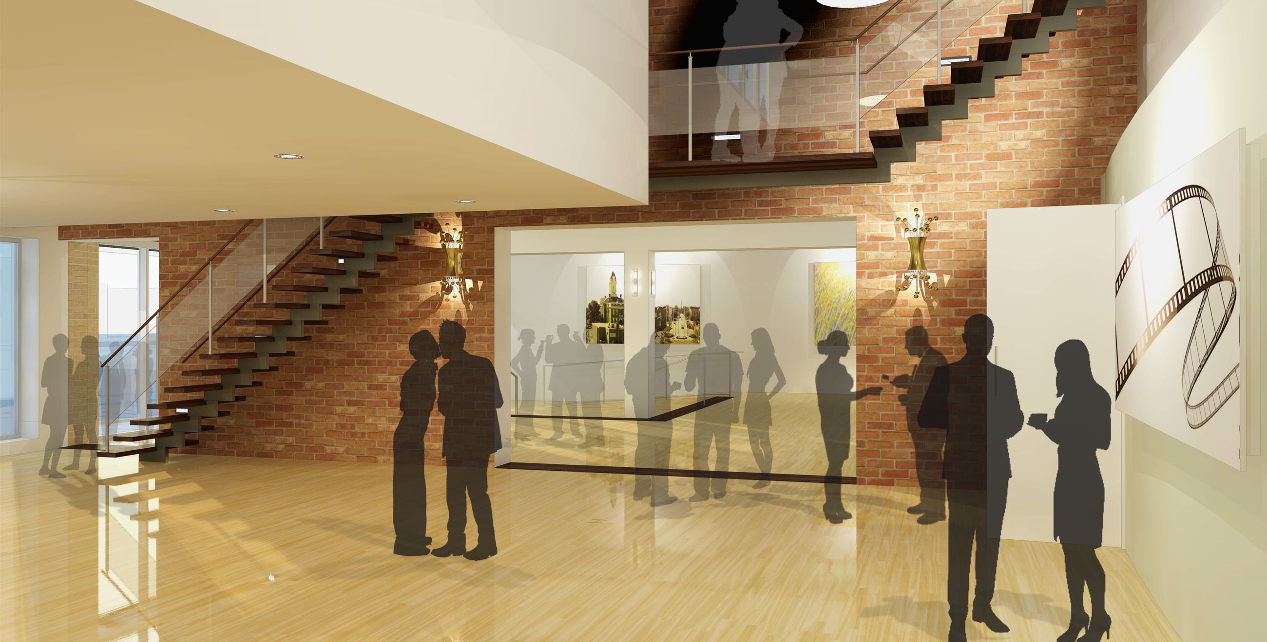 Interior Theatre Lobby