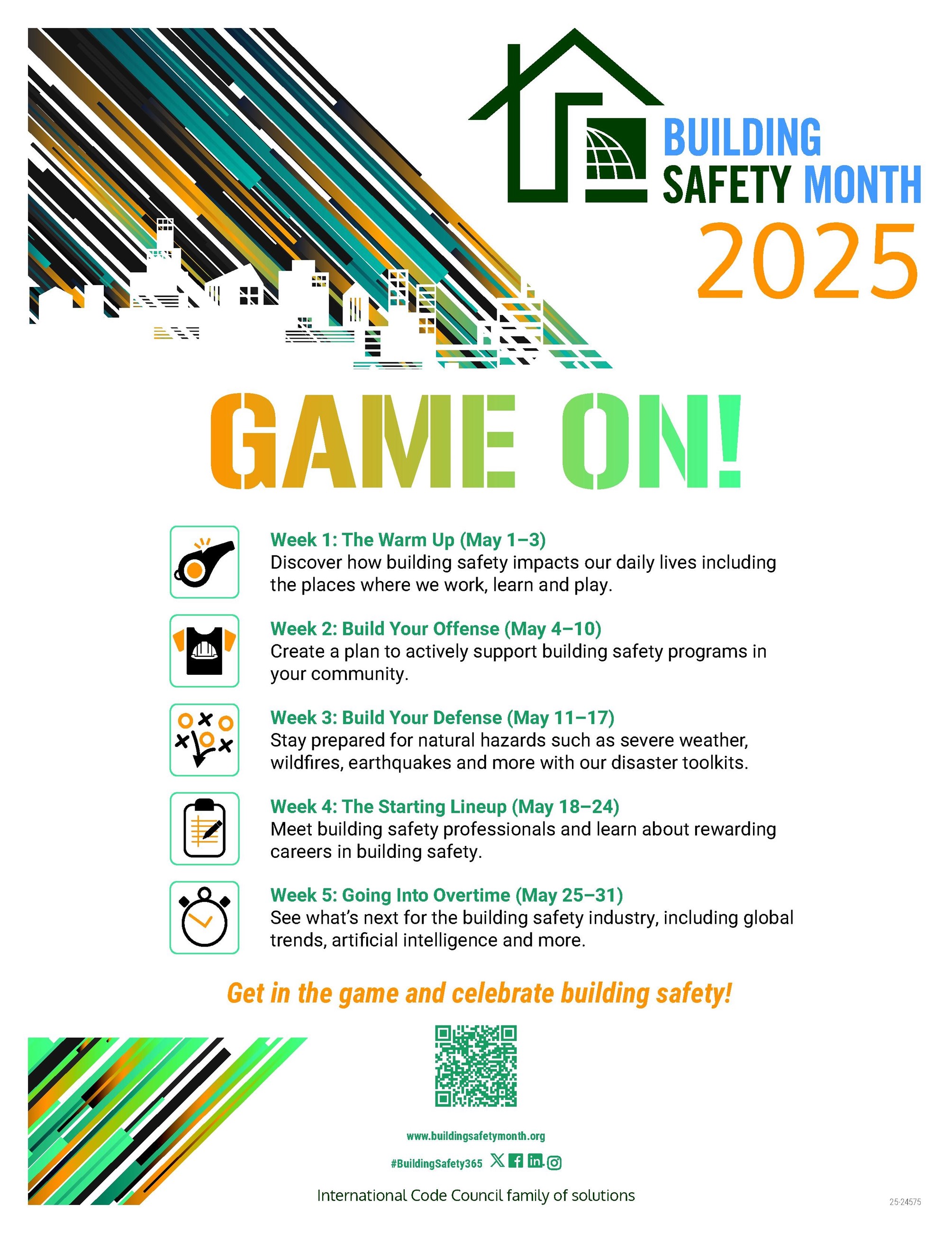 May 2025 is Building Safety Month. Learn more about the different ways you can protect your property